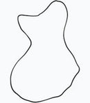 Genuine YANMAR Bonnet Gasket P/N 129550-11310